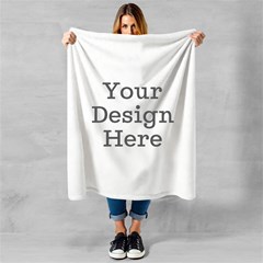 Two Sides Premium Plush Fleece Blanket (Baby Size)