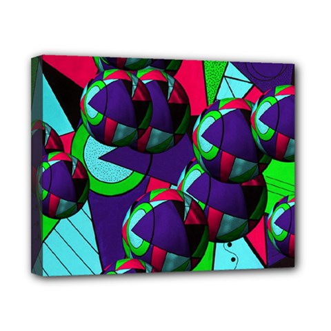 Balls Canvas 10  X 8  (framed) by Siebenhuehner