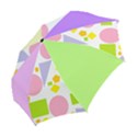 Spring Geometrics Folding Umbrella View2
