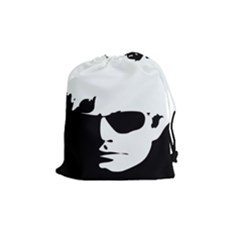 Warhol Drawstring Pouch (medium) by icarusismartdesigns