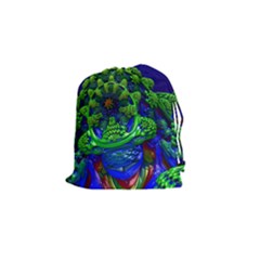 Abstract 1x Drawstring Pouch (small) by icarusismartdesigns