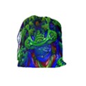 Abstract 1x Drawstring Pouch (Large) View2
