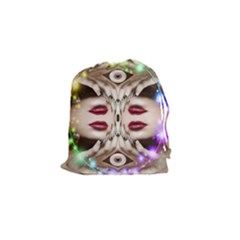 Magic Spell Drawstring Pouch (small) by icarusismartdesigns