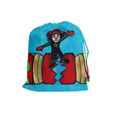 Picture 039 Drawstring Pouch (large) by JUNEIPER07