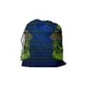 Binary Communication Drawstring Pouch (Medium) View2