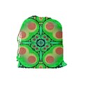 Neon Green  Drawstring Pouch (Large) View2