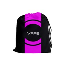 Vape Abstract Drawstring Pouch (large) by OCDesignss