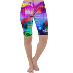 Tim Henderson Dolphins Cropped Leggings  by TheWowFactor