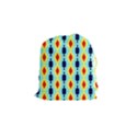 Yellow chains pattern Drawstring Pouch (Small) View1