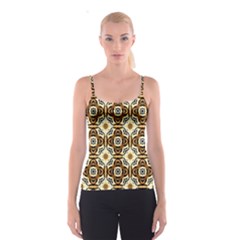 Faux Animal Print Pattern Spaghetti Strap Top by GardenOfOphir