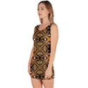 Faux Animal Print Pattern Bodycon Dress View2