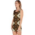 Faux Animal Print Pattern Bodycon Dress View2