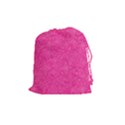 Abstract Stars In Hot Pink Drawstring Pouch (Medium) View1
