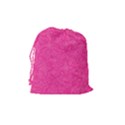 Abstract Stars In Hot Pink Drawstring Pouch (Medium) View2