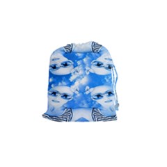 Skydivers Drawstring Pouch (small) by icarusismartdesigns