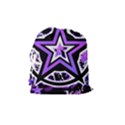 Purple Star Drawstring Pouch (Medium) View2