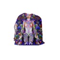 Robot Butterfly Drawstring Pouches (Medium)  View2