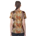 Butterflies Women s Sport Mesh Tees View2