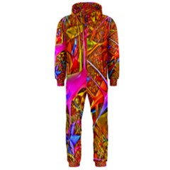 Biology 101 Abstract Hooded Jumpsuit (men)  by TheWowFactor