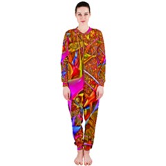 Biology 101 Abstract Onepiece Jumpsuit (ladies)  by TheWowFactor
