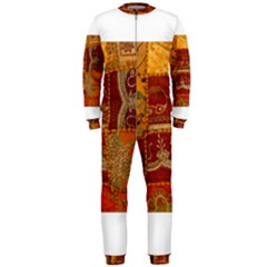 India Print Realism Fabric Art Onepiece Jumpsuit (men)  by TheWowFactor