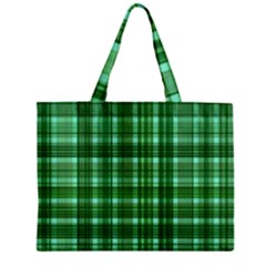 Plaid Forest Zipper Tiny Tote Bags by ImpressiveMoments