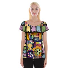 Beatles Women s Cap Sleeve Top by DryInk