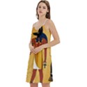 Anubis, Ancient Egyptian God Of The Dead Rituals  Women s Reversible Sports Bra with Border View2