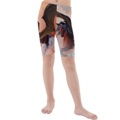 The Dark Unicorn Kid s Swimwear by FantasyWorld7