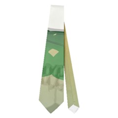 Funny Skull With Sunglasses And Palm Neckties (two Side)  by FantasyWorld7