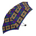 Rectangles and stripes pattern Umbrella View2