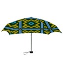 Rhombus in squares pattern Umbrella View3