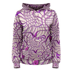 Ribbon Chaos 2 Lilac Women s Pullover Hoodies by ImpressiveMoments