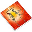 Dancing For Christmas, Funny Skeletons Small Memo Pads View1