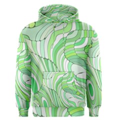 Retro Abstract Green Men s Pullover Hoodies by ImpressiveMoments