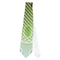 Surfing, Surfboarder With Palm And Flowers And Decorative Floral Elements Neckties (One Side)  View1