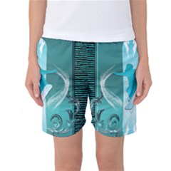 Women s Basketball Shorts by FantasyWorld7