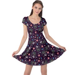Cap Sleeve Dress by Ellador