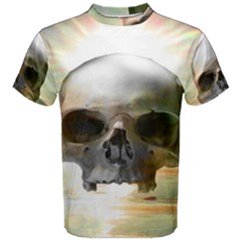 Skull Sunset Men s Cotton Tees by icarusismartdesigns