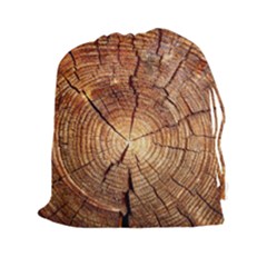 Cross Section Of An Old Tree Drawstring Pouches (xxl) by trendistuff