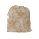 TAN MARBLE Drawstring Pouches (Extra Large) View2