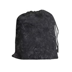 Black Marble Drawstring Pouches (extra Large) by trendistuff