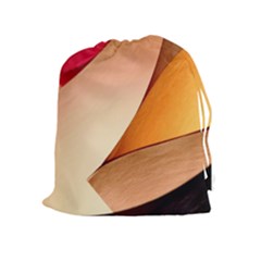 Pretty Abstract Art Drawstring Pouches (extra Large) by trendistuff