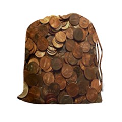 Us Coins Drawstring Pouches (xxl) by trendistuff