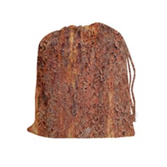 Flaky Rusting Metal Drawstring Pouches (extra Large) by trendistuff