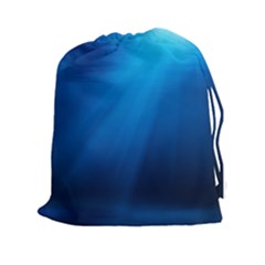 Underwater Sunlight Drawstring Pouches (xxl) by trendistuff