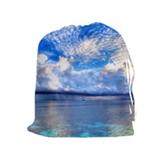 Maldives 1 Drawstring Pouches (extra Large) by trendistuff