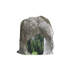 Limestone Formations Drawstring Pouches (medium)  by trendistuff
