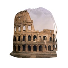 Rome Colosseum Drawstring Pouches (xxl) by trendistuff