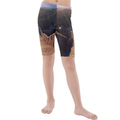 Great Wall Of China 2 Kid s Mid Length Swim Shorts by trendistuff